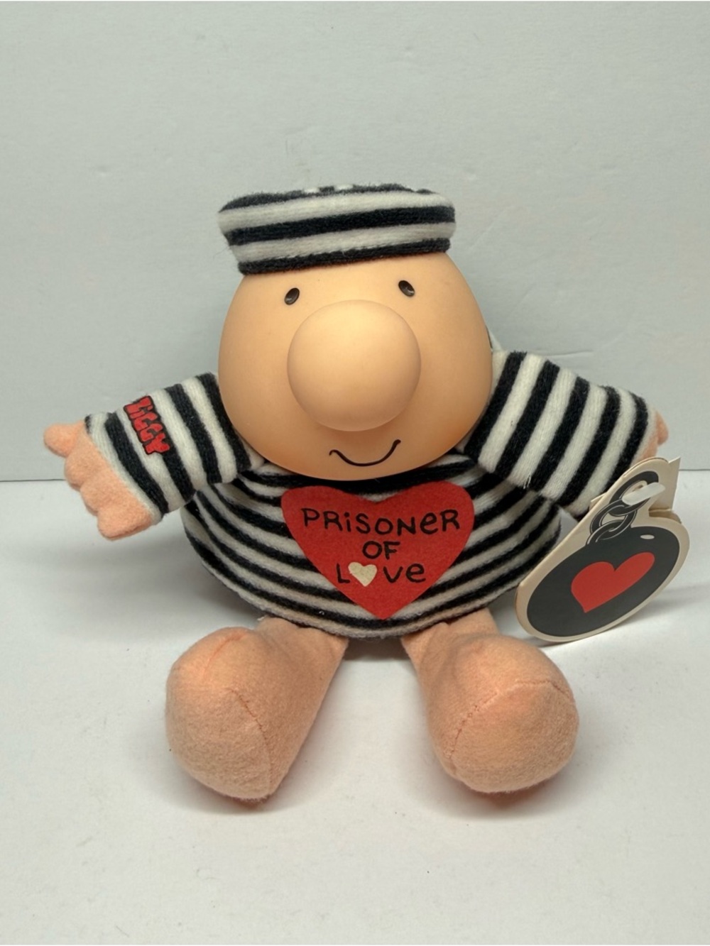 Ziggy Plush Doll Vintage 1993 Prisoner Of Love Valentines Day Gift w/ Tag AGC